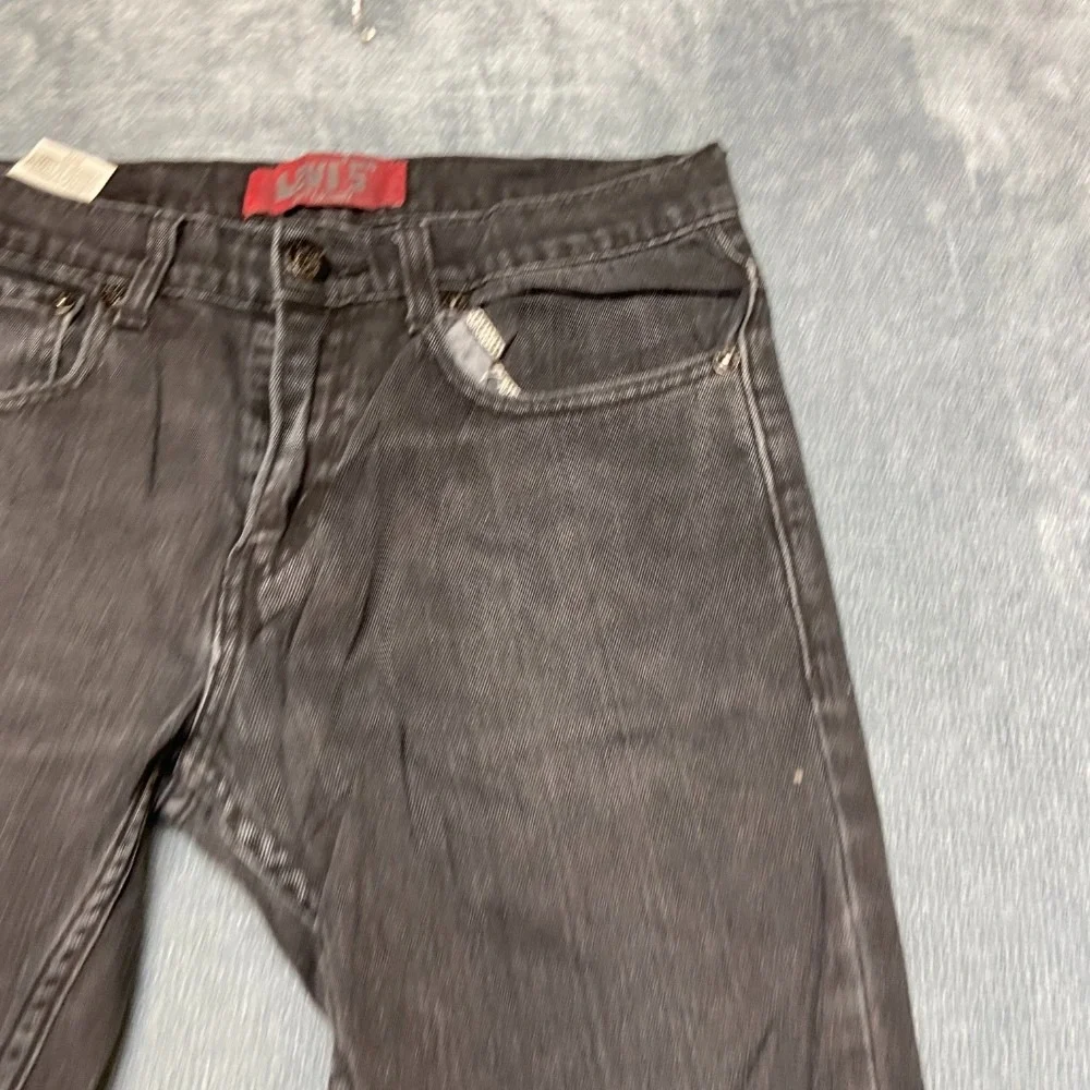 VTG Levi's 511 Jeans Boys 16 Reg 28x28 Black Denim Cotton Stretch Skinny Leg